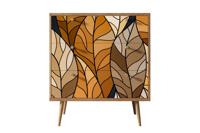 Изображение товара Комод Berber 3 ящика - современный мебельный шкаф для хранения