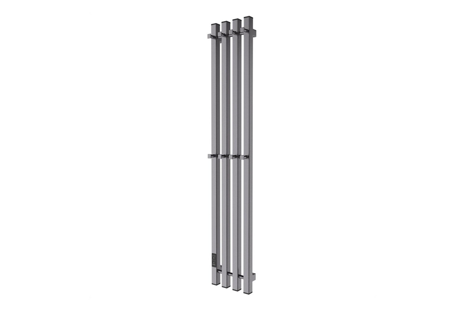 Полотенцесушитель электрический MELODIA Etude Electro Ferrum П4 B Inaro, графит 21х100 см
