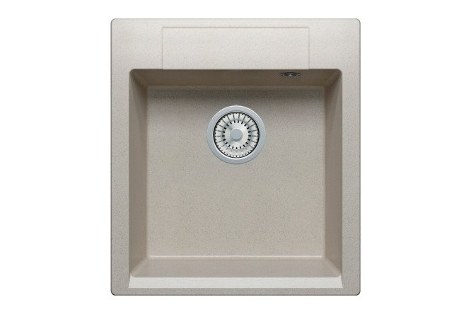 Изображение товара Мойка врезная POLYGRAN Argo 51х46х21 см из мрамора