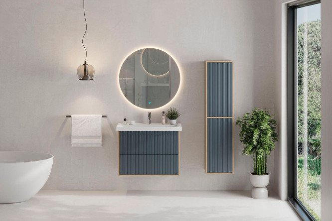 Изображение товара Ванный гарнитур  Дайлер 80, серый