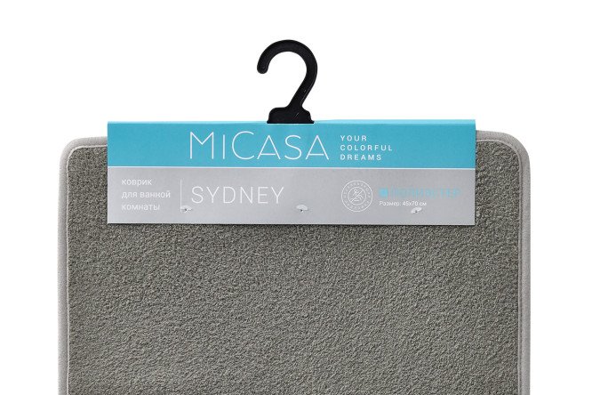 Коврик для ванной комнаты MICASA Sydney 45x70 см