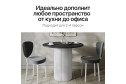 Стол GENGLASS Trubis Wood с трубчатым подстольем 90х75х90 см