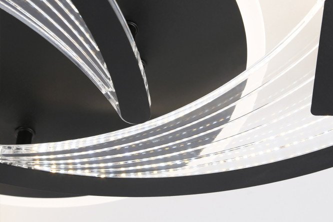 Фото 7 Светильник потолочный AMBRELLA LIGHT Acrylica 26 кв.м., 56x7.5x56 см, LED