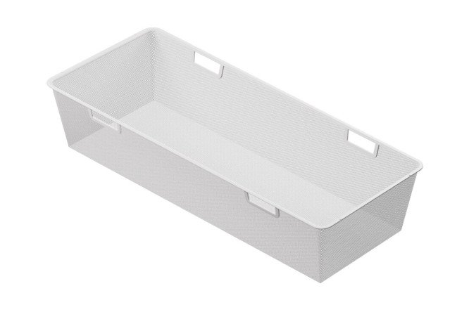 Изображение товара Мелкосеточная выдвижная корзина Оскар для шкафа 89.3х18.5х36.8 см сталь