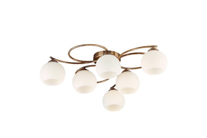 Изображение товара Люстра EUROSVET Alba для 16 кв.м. с цоколем E27, размеры 69x17x69 см