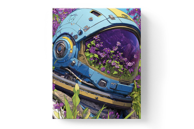 Изображение товара Канвас Космос 40х50 см холст полиэстер МДФ