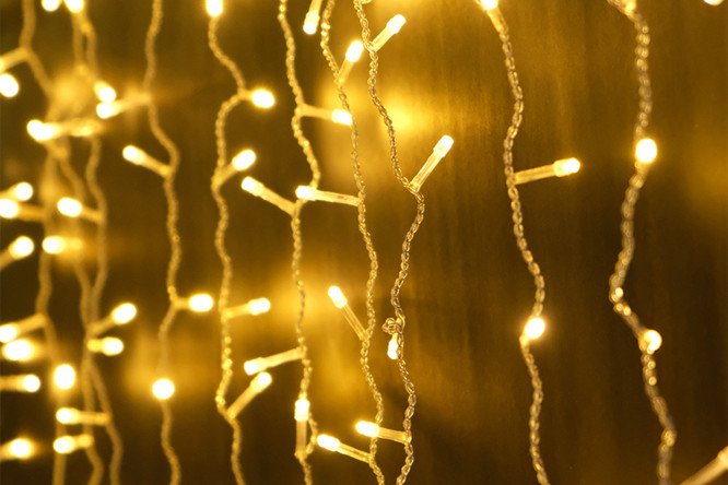 Изображение товара Электрогирлянда LDCL368-Y-E 1.5 м для украшения