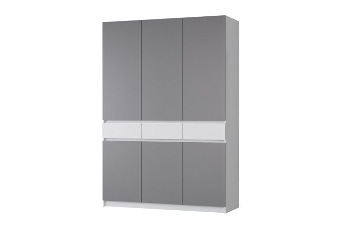 Изображение товара Шкаф 6-дверный Дельта next - стильный и вместительный мебельный шкаф