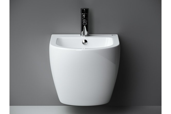 Биде подвесное CERAMICANOVA Metropol Rimless CN4003 37х32.5х17.2 см