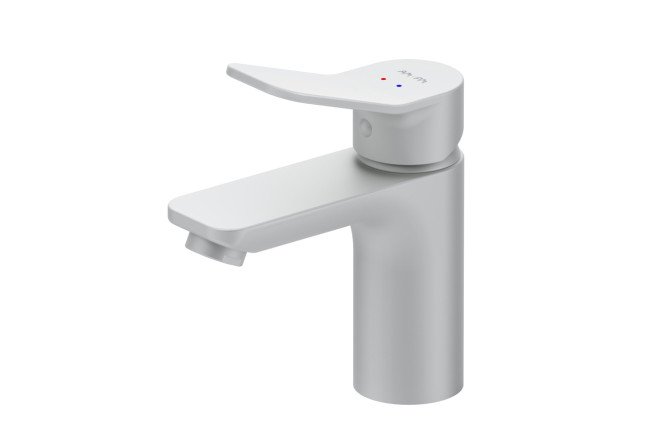 Изображение товара Смеситель для раковины AM.PM X-Joy F85A02133 латунь белый рычажный