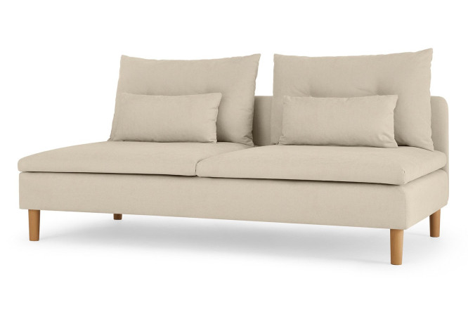 Изображение товара Диван Ишим бежевый размер 183х88х98 см нагрузка 100 кг комфортный