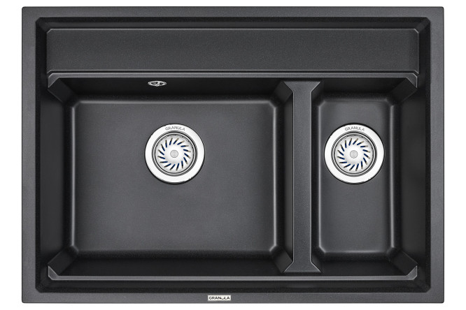 Изображение товара Врезная мойка GRANULA Kitchen Space 7302 из кварца 73х51х24.5 см