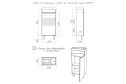 Тумба напольная Айсберг Мечта Б/Я DM2307T 40 см