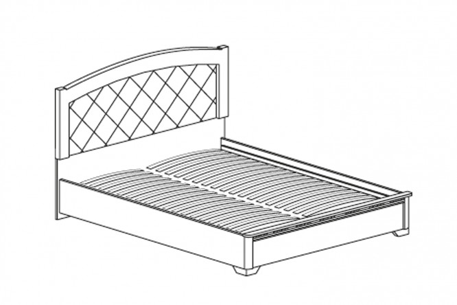Кровать парма с подъемным механизмом 160х200