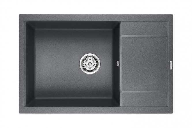 Изображение товара Мойка врезная с крылом PAULMARK Verlass PM317850-DG 78х50х20 см