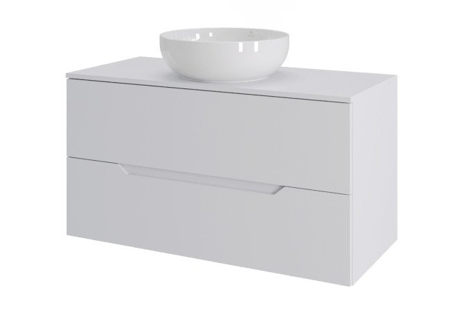 Изображение товара Подвесная тумба ORANGE Line 100 из MDF 100.5 см современный дизайн