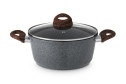 Кастрюля с крышкой BERKRAFT Luna 4 л