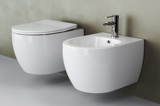Унитаз подвесной CERAMICANOVA Play Rimless 37х34х49 см