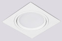 Светильник встраиваемый AMBRELLA LIGHT Techno Spot 1 м², 11.5x2.3x11.5 см, GX53
