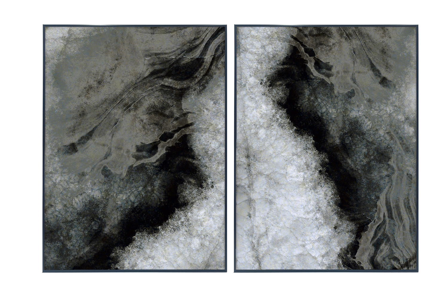 

Модульная картина из 2 частей Grey Abstraction, Grey Abstraction