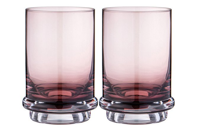 Набор стаканов Lefard Trendy Purple 330 мл, Стекло, 2 шт.