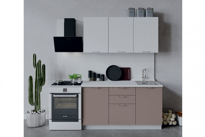 Изображение товара Кухонный гарнитур Весна 150х213.2 см белый глянец