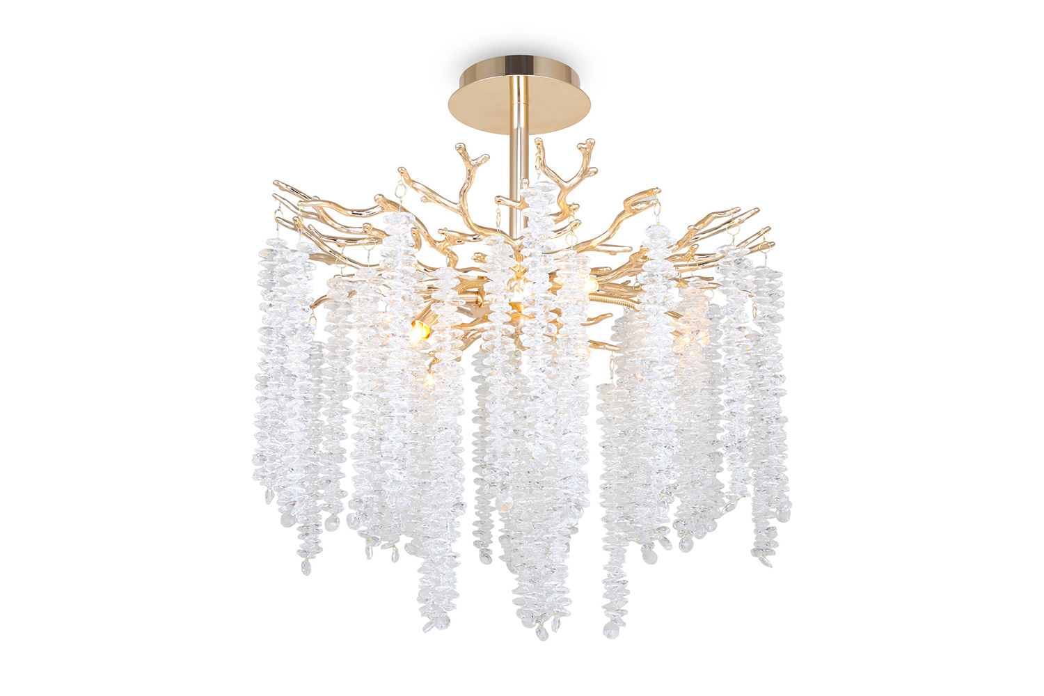 Светильник потолочный FREYA Mineral 16 кв.м., 46x52x46 см, G9