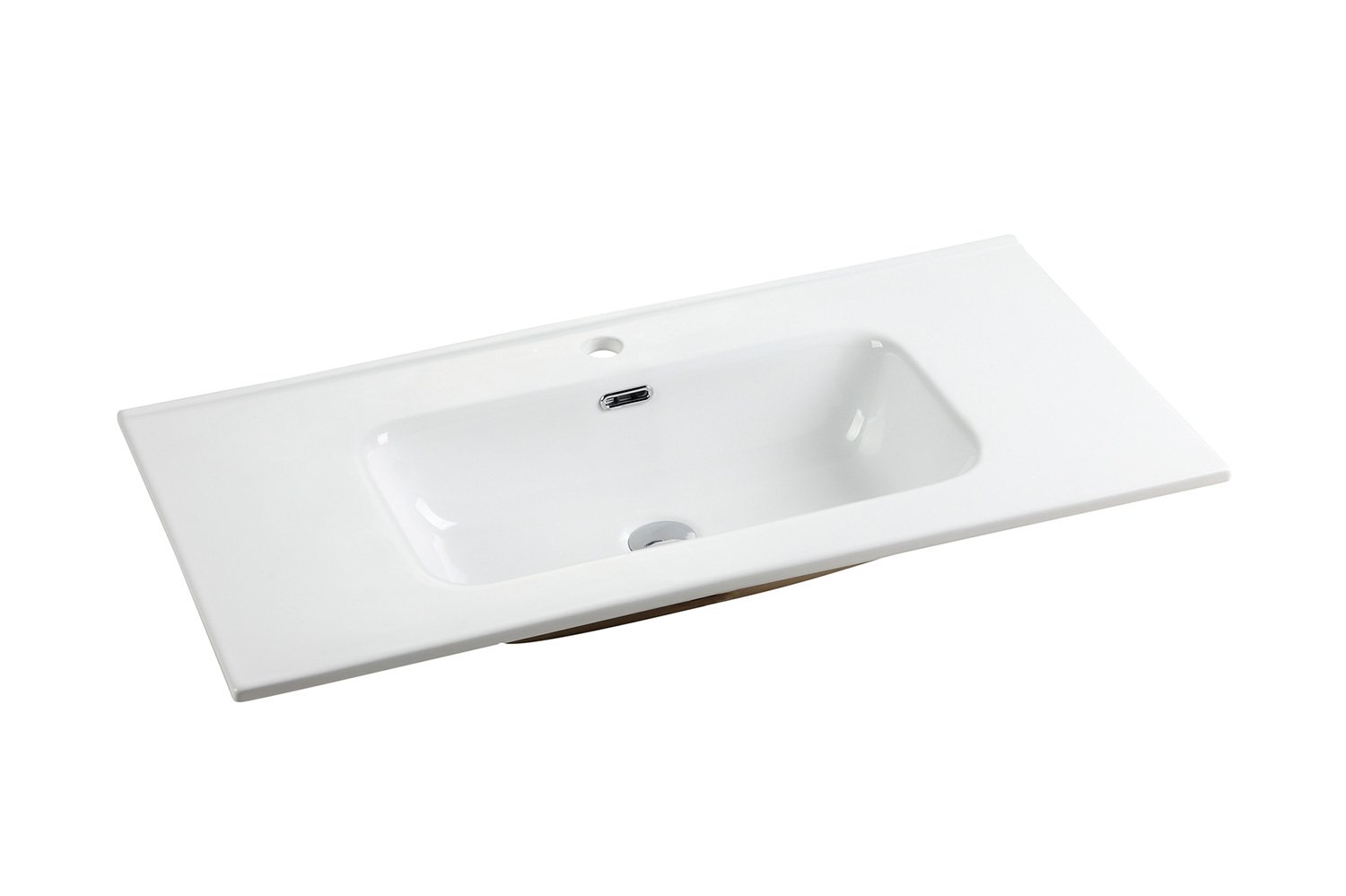 Умывальник накладной CERAMICANOVA Element CN7003 101х18х46.5 см