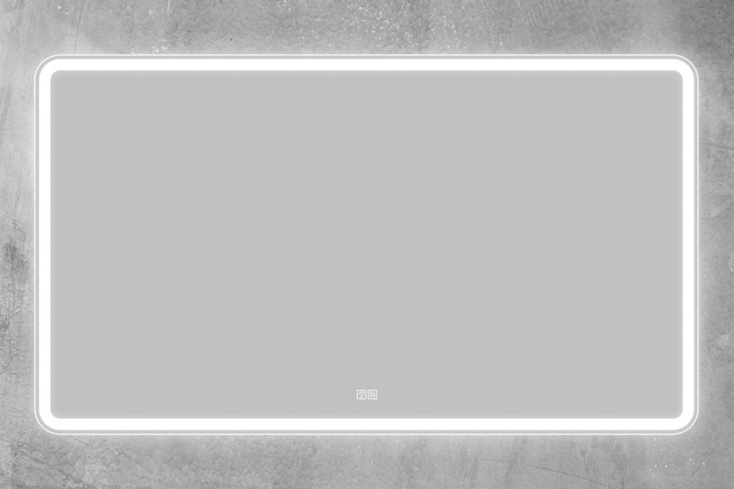 Зеркало с подсветкой BELBAGNO SPC-MAR-1400-800-LED-TCH-WARM с подогревом 140х80 см