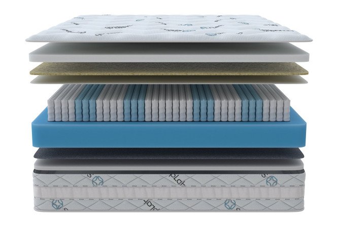 Матрас пружинный SLEEPLAB Air 200х200 см