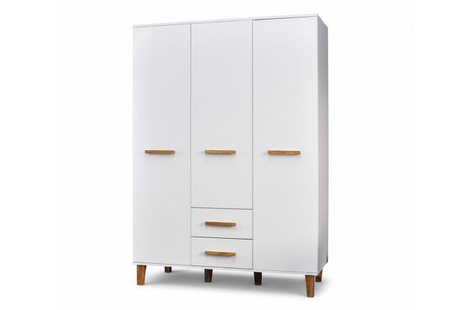 Изображение товара Шкаф 3-дверный Д.70134.1 с 2 ящиками для хранения