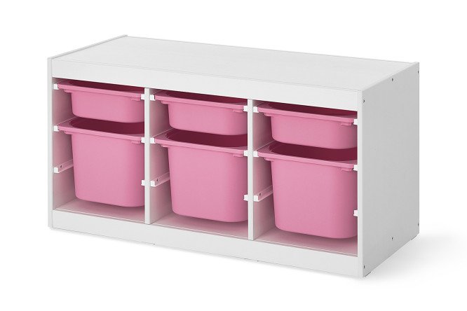 Изображение товара Стеллаж Макс с контейнерами для хранения игрушек и документов