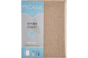 Штора на ленте MICASA Kosett 144х280 см, 1 шт., цвет капучино
