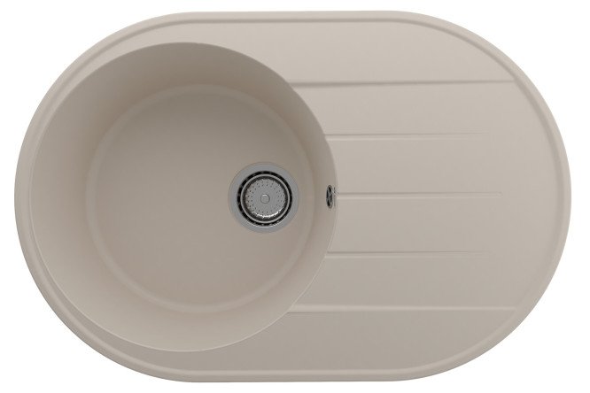 Изображение товара Мойка ULGRAN Quartz Nora 750-02 с крылом 50х75х20 см