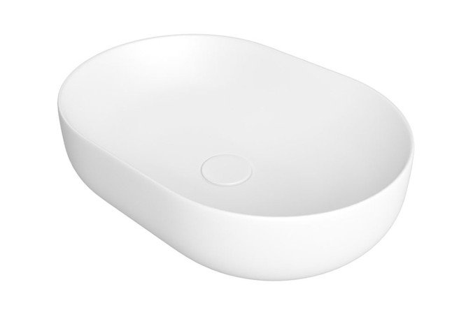 Изображение товара Накладная раковина TEYMI Solli Artceramic 48.5х13х35 см белая для ванной комнаты
