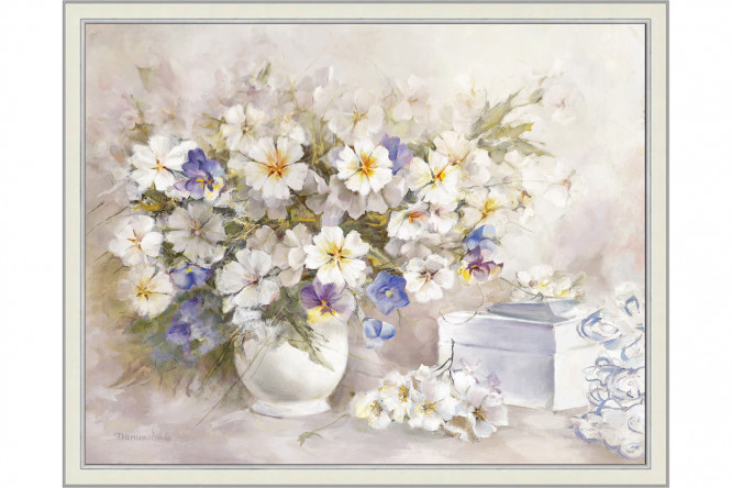 Изображение товара Репродукция в раме Нежность 72х57 см картина на память