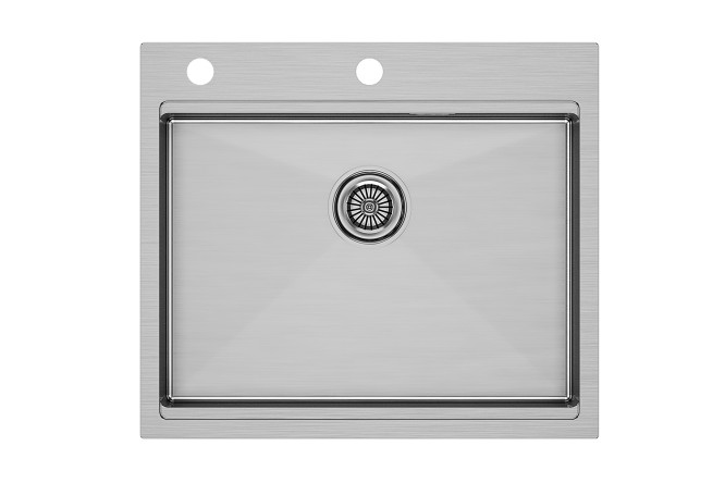 Изображение товара Врезная мойка PAULMARK Kroner-pro 59 из нержавеющей стали