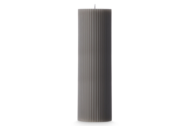 Изображение товара Свеча HOFF Ribbed 20 см