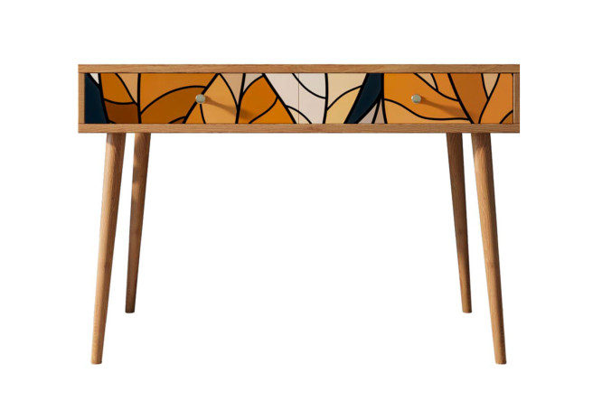 Изображение товара Стол рабочий малый Berber 110х75х60 см дизайн Print_08