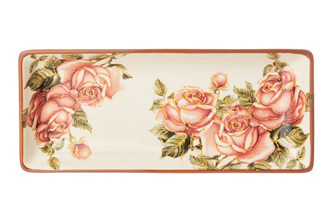 Изображение товара Блюдо Корейская Роза Керамика