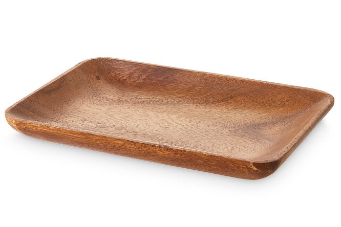 Изображение товара Блюдо HOFF Acacia из массива акации 25,4 x 2,5 x 17,7 см