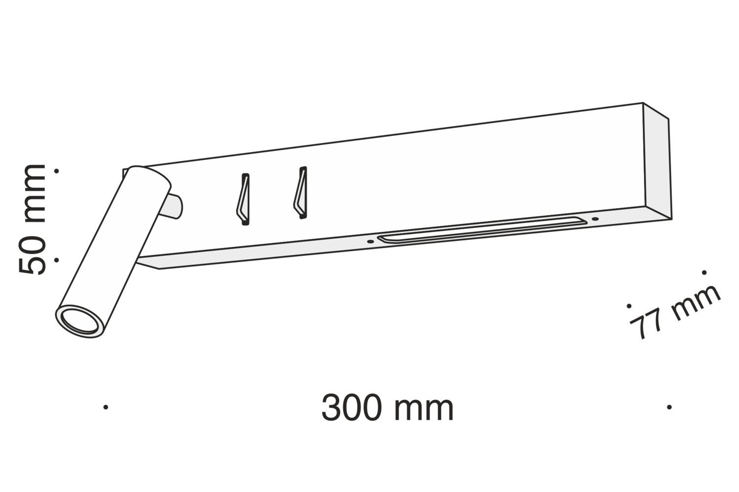 фото Бра led ceiling wall comodo maytoni