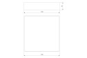 Светильник потолочный ELEKTROSTANDARD Gaze 3 кв.м., 11.8x1.55x11.8 см, LED