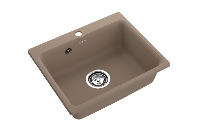 Изображение товара Врезная кухонная мойка GRANFEST Smart 520 GF-SM-520 из мраморного композита