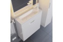 Тумба для ванной подвесная Modul 393020546 60 см, цвет каркаса белый матовый, фасада белый матовый