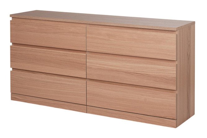 Изображение товара Комод Варма из шпонированного ДСП, размеры 160х77х40 см - стиль и практичность