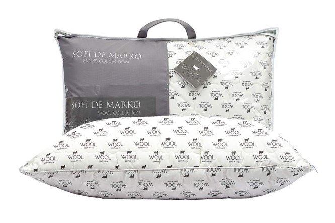 Подушка SOFI DE MARKO Cashmere wool 70х70 см, Шерсть