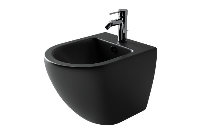 Биде подвесное CERAMICANOVA Metropol Rimless 37х32.5х17.2 см