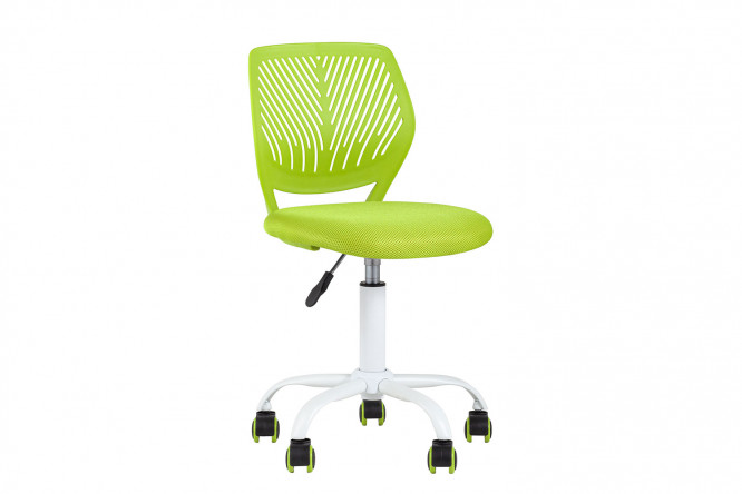Изображение товара Офисный стул Анна Carnation Green с прочной сеткой без механизма качания