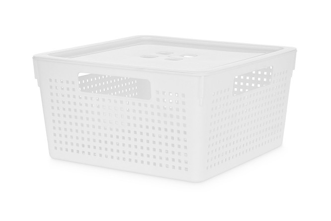 Изображение товара Коробка с крышкой Лофт для хранения вещей 29.4x15.1x29.4 см 11 л